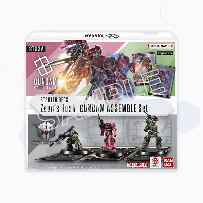 [PREVENTA] Deck Assemble Gundam TCG: Zeon's Rush - ST03A1