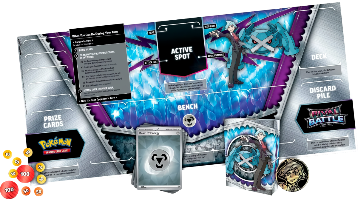 [PREVENTA] Deck Pokemon TCG: Steven Rival Battle Deck3