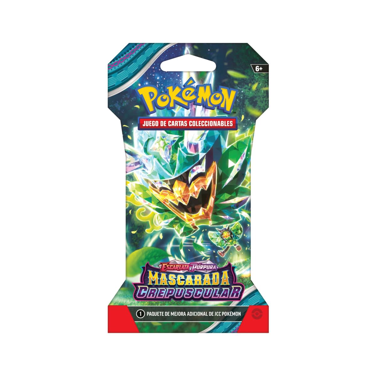 Sleeved Booster Pokemon TCG: Escarlata y Púrpura - Mascarada Crepuscular1