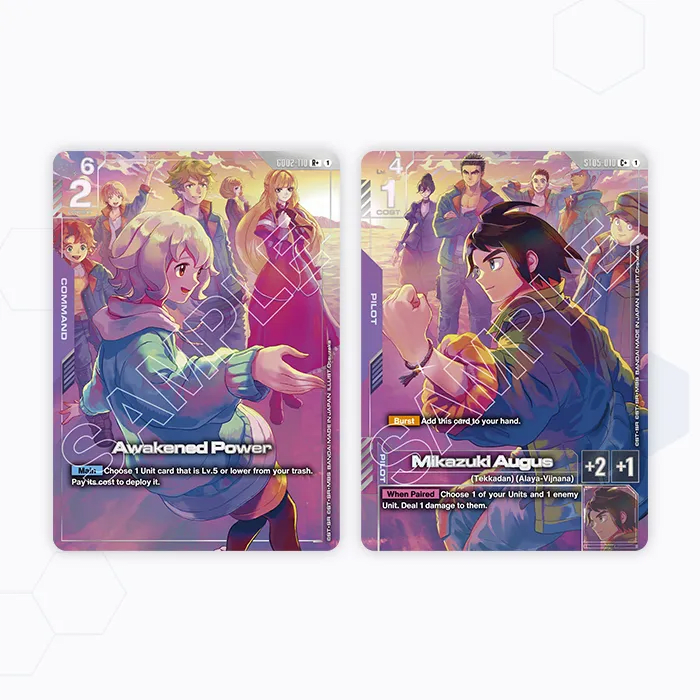 [PREVENTA] Premium Accesory Set Gundam TCG: IRON BLOODED ORPHANS - PB022