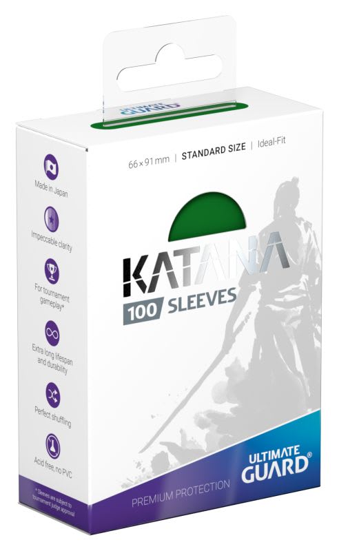 Sleeves Katana Standard Green1