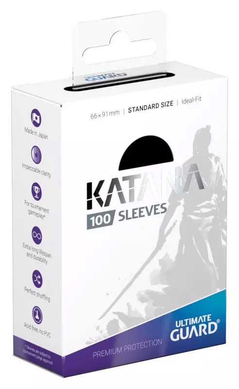 Sleeves Katana Standard Black1