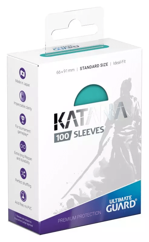 Sleeves Katana Standard Turquoise1