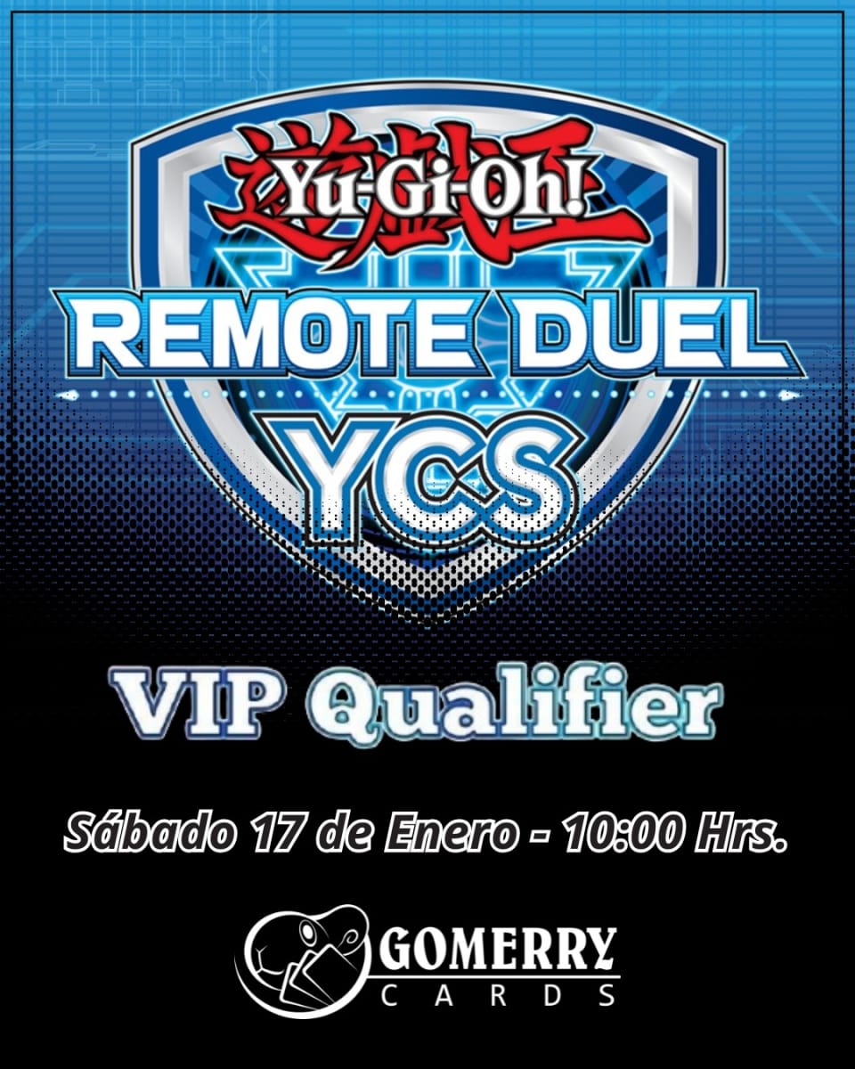 Inscripcion Yu-Gi-Oh! Remote Duel YCS Vip 17/01 (LEER DESCRIPCION)1