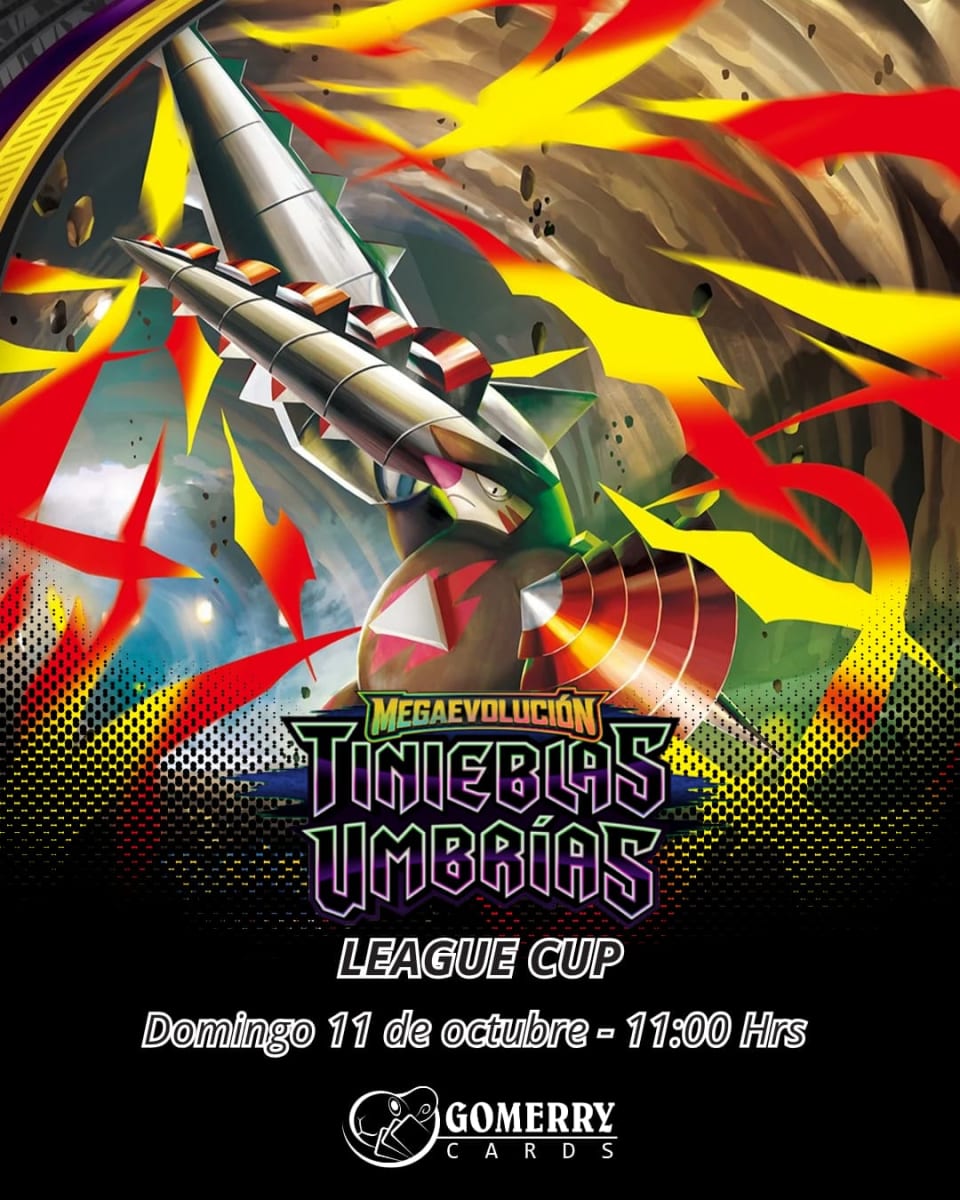 Inscripción Pokémon League Cup TCG 11 de Octubre1