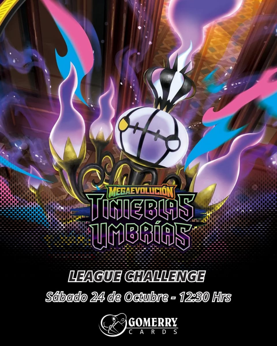 Inscripción Pokémon League Challenge TCG1