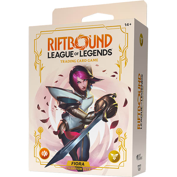 Champion Deck Riftbound TCG: Spiritforged - Fiora1
