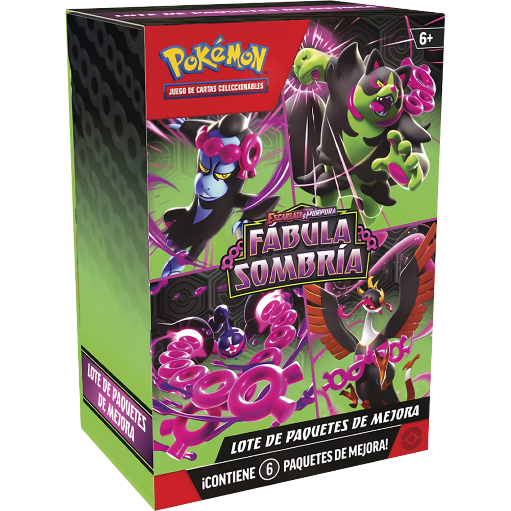Booster Bundle Pokemon TCG: Escarlata y Púrpura - Fábula Sombría1