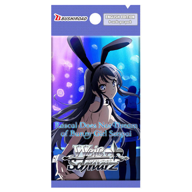 Booster Weiß Schwarz: Rascal Does Not Dream of Bunny Girl Senpai