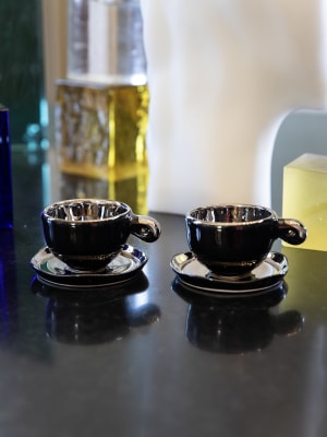 Taza Espresso “Fiore” Platino 1 ud.