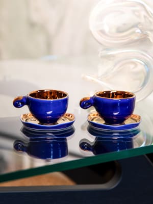 Taza Espresso “Fiore” Cobre 1 ud.