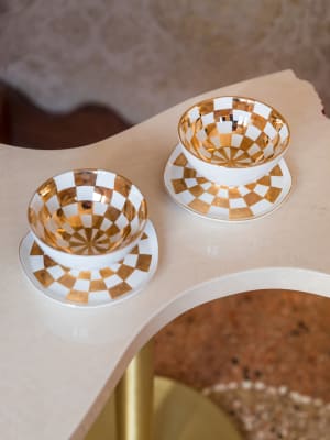 Taza de Té & Platillo “Deco I” 1 unidad