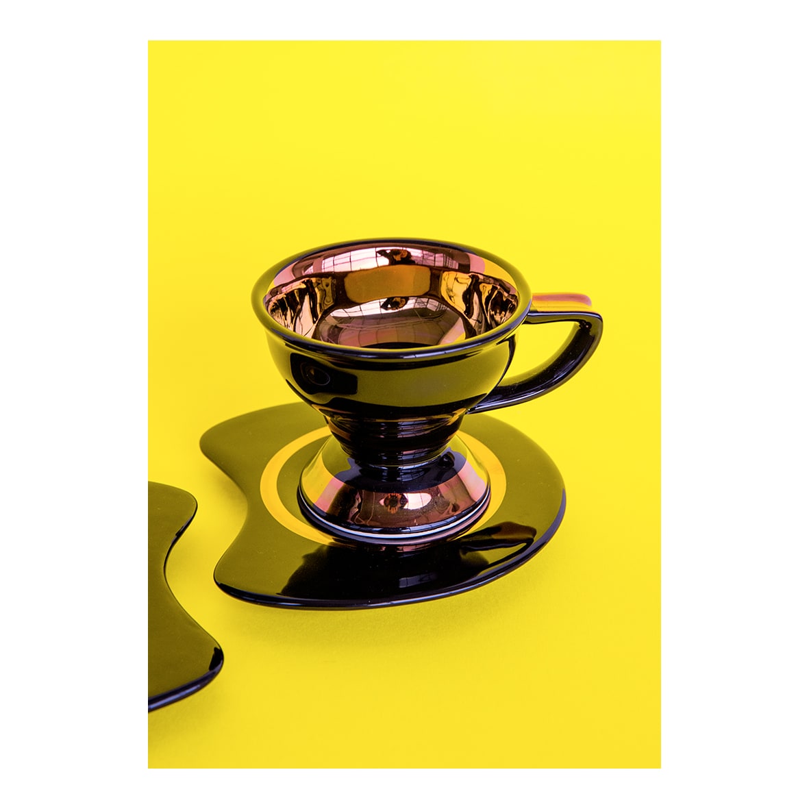 Taza de Té & Platillo “Luna