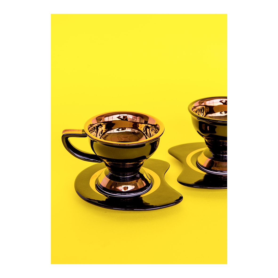 Taza de Té & Platillo “Luna