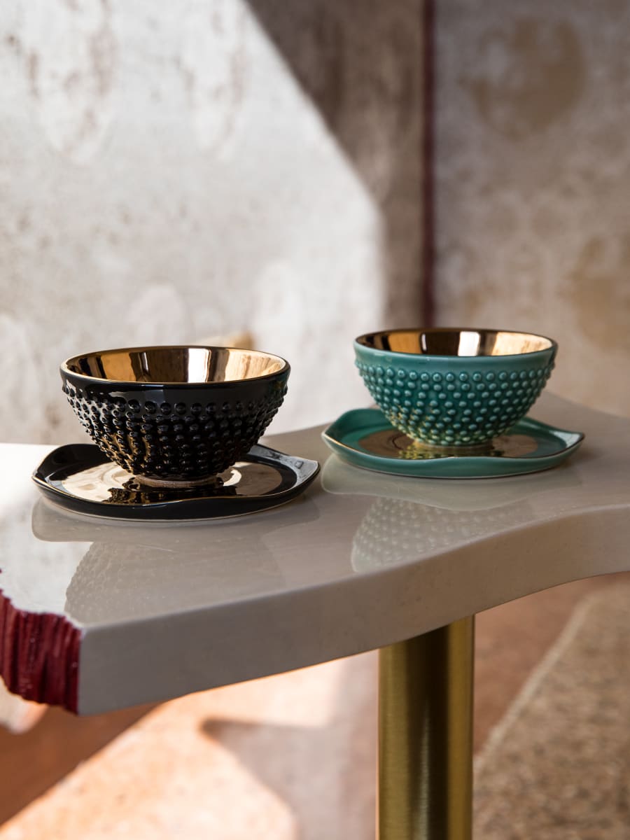 Taza de Café & Platillo “Rilievo” 1 unidad6