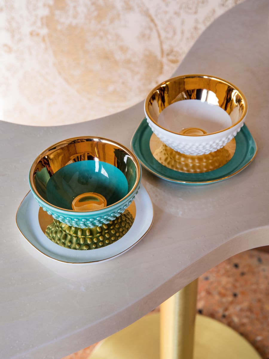 Taza de Café & Platillo “Rilievo” 1 unidad7