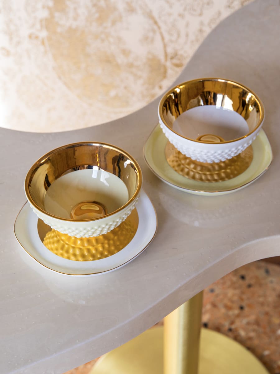 Taza de Té & Platillo “Rilievo” 1 unidad3