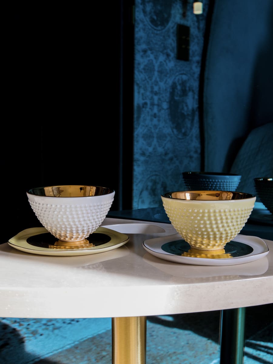 Taza de Té & Platillo “Rilievo” 1 unidad5