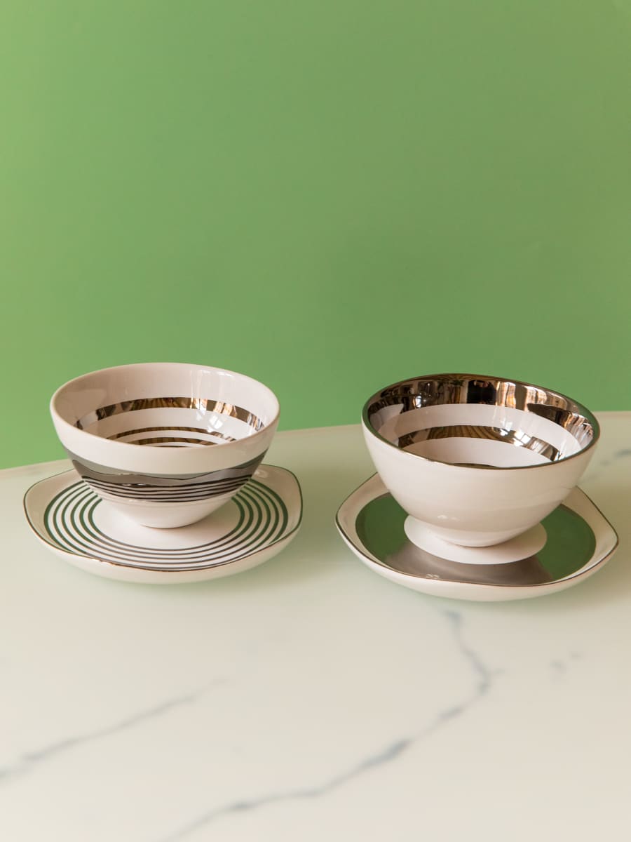 Taza de Té & Platillo “Linea” 2 unidades1