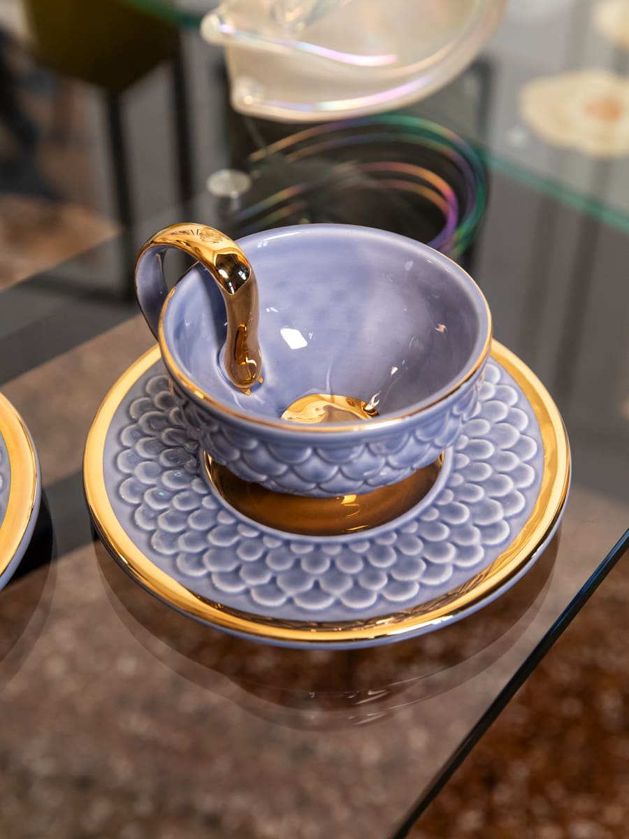 Taza de Té & Platillo 