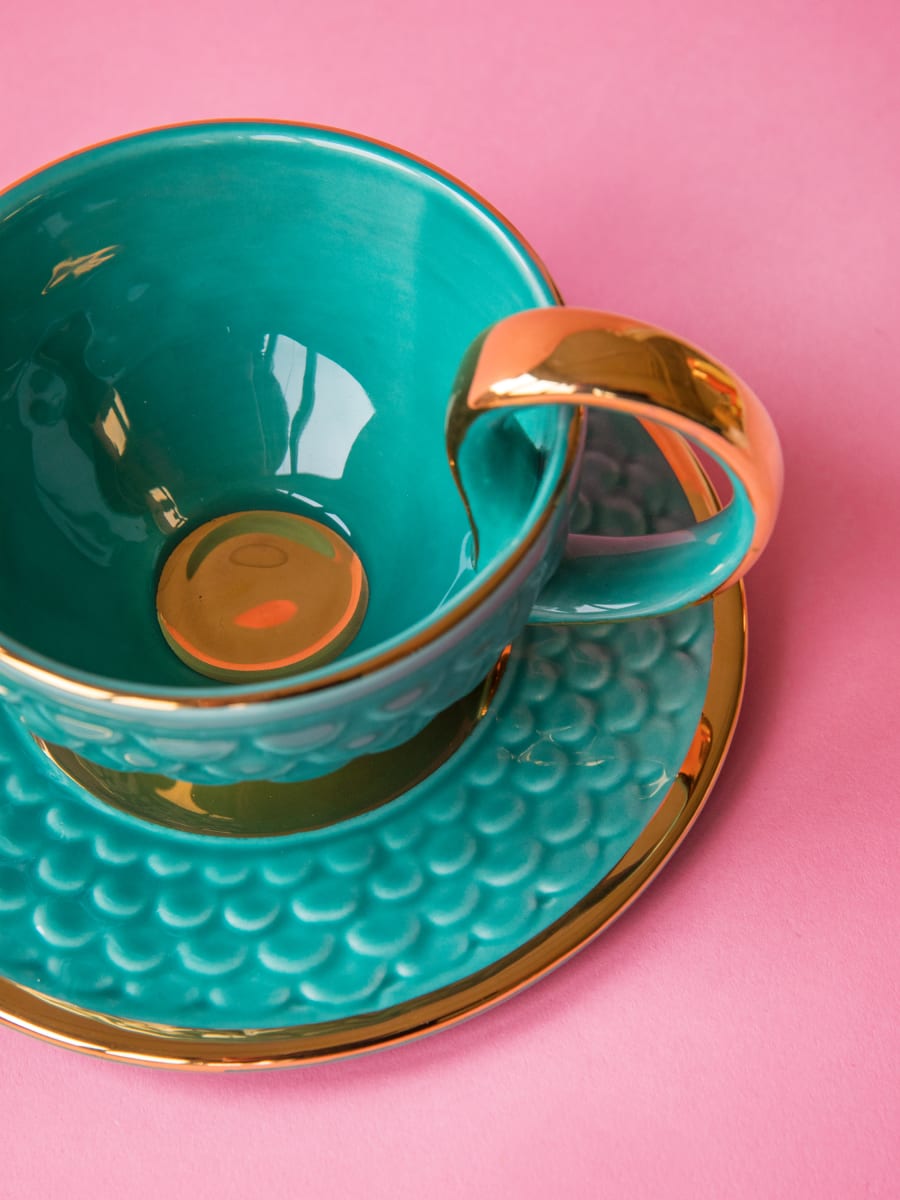 Taza de Té & Platillo 