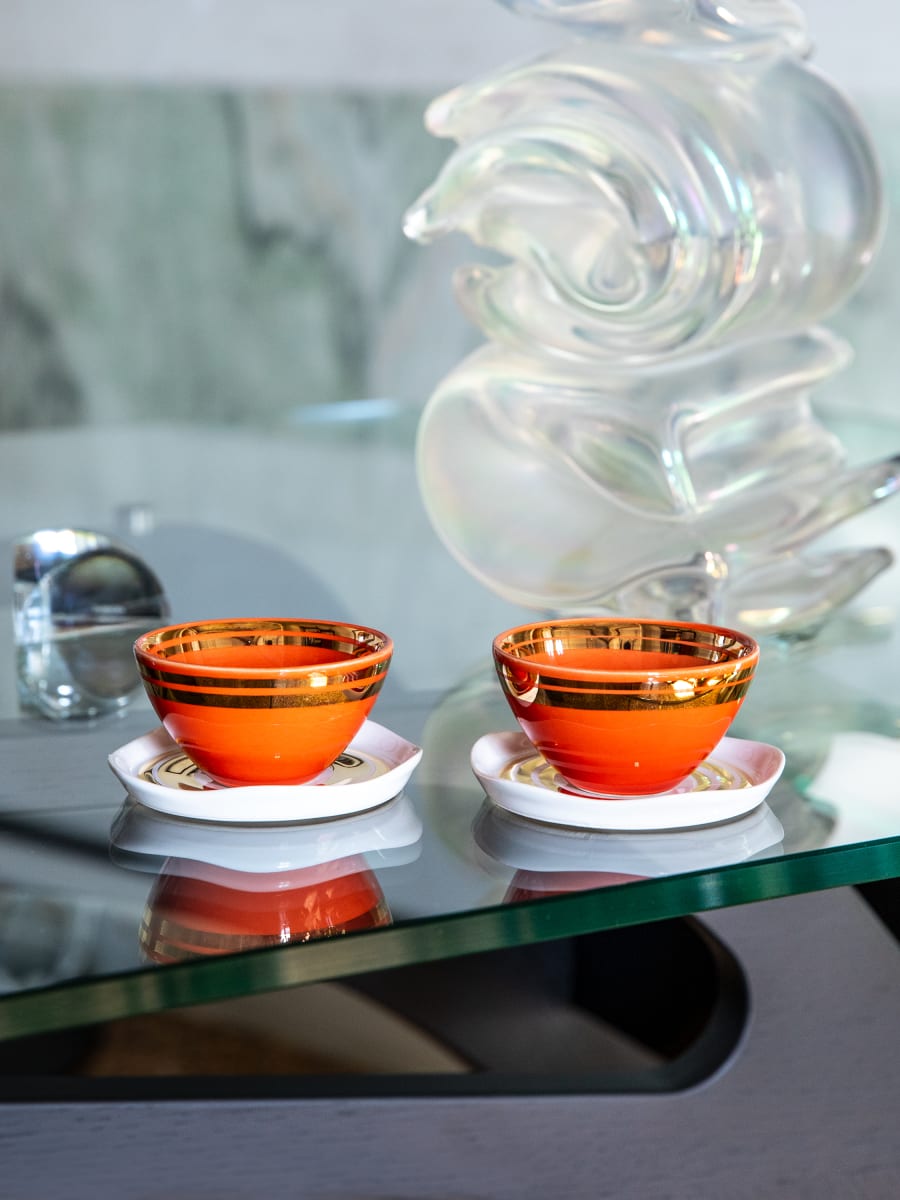 Taza Café & Platillo Linea Color 1 Unidad1