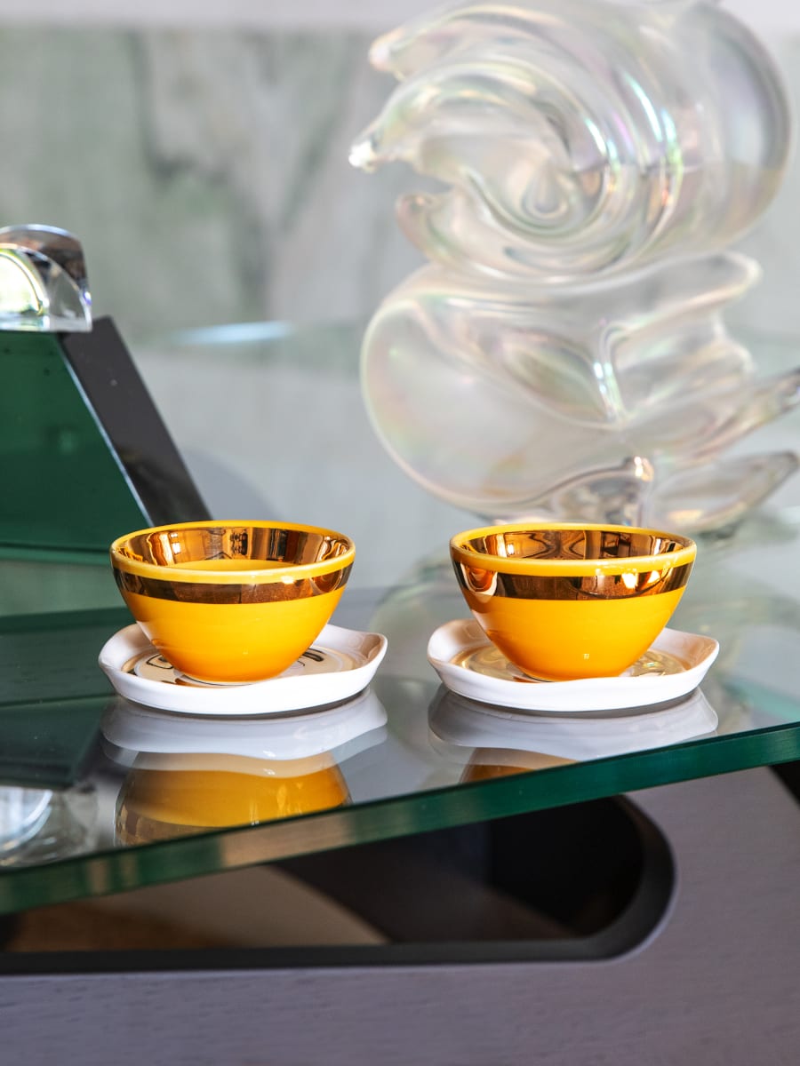 Taza Café & Platillo Linea Color 1 Unidad3