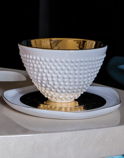 Taza de Té & Platillo “Rilievo” 1 unidad4