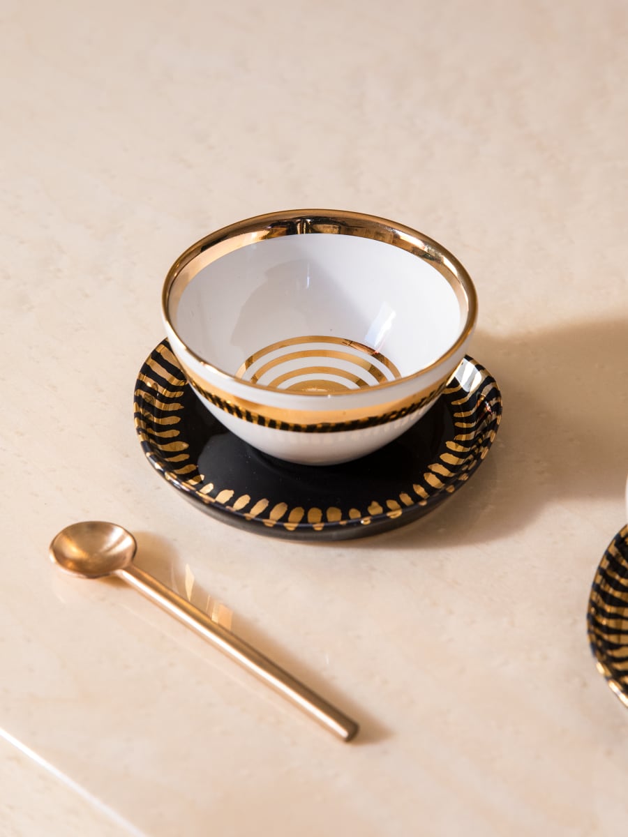 Taza de Café & Platillo “Linea II” 4 unidades5