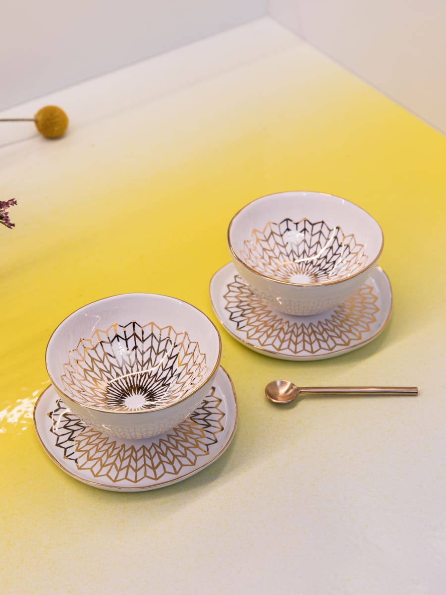 Taza de Té & Platillo “Deco II” 1 unidad1