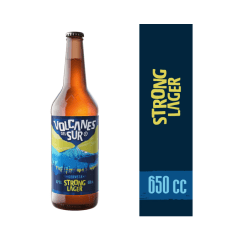 Cerveza Volcanes Lager Stronge 6.5º Botella, 650 ml