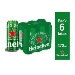 Cerveza Heineken Lata 473ml