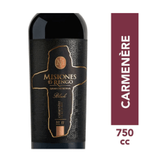 Vino Misiones de Rengo Black Carmenere 750 cc