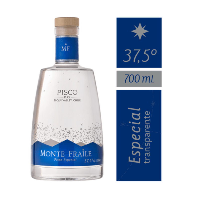 Pisco Monte Fraile Especial Transparente 37,5? - 700ml