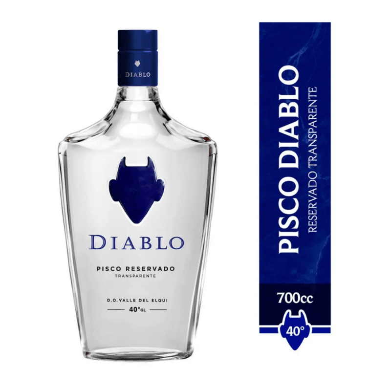 Pisco Diablo Transparente 40° 700 cc