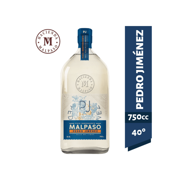 Pisco Mal Paso Pedro Jiménez 40° 750 cc