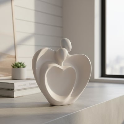 ADORNO PAREJA UN SOLO CORAZÓN