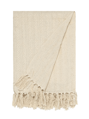 MANTA PALMAS IVORY