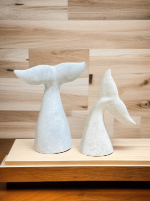 JUEGO ADORNO PLAYA COLA DE BALLENA