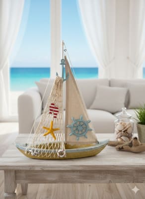 ADORNO DE PLAYA BARCO