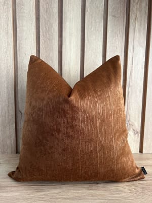 FUNDA DE COJÍN LITIO TABACO