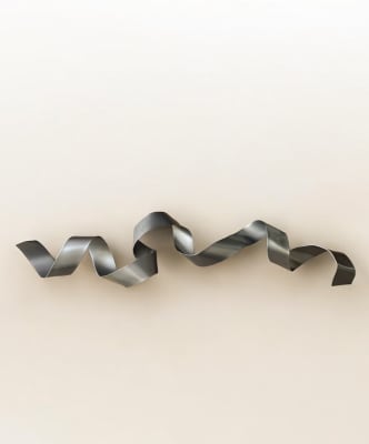 ESCULTURA DE PARED CURLY GRAFITO