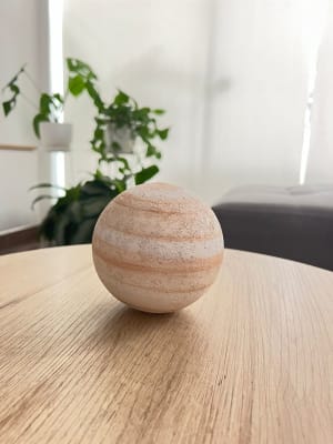 ESFERA DECORATIVA BEIGE DESERT