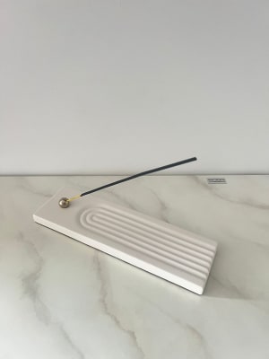 PORTA INCIENSO BOHO OFF WHITE