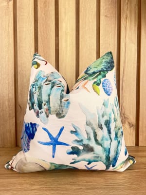 FUNDA DE COJÍN PLAYA ARRECIFE