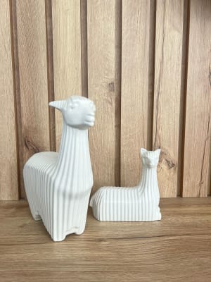 JUEGO DE ALPACAS DECOR