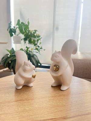 JUEGO ARDILLAS CORAZÓN IVORY