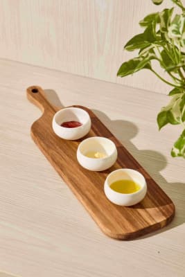 TABLA DE PIQUEOS CON BOWLS
