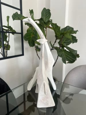 ADORNO JUEGO DE JIRAFAS NATURE DUO