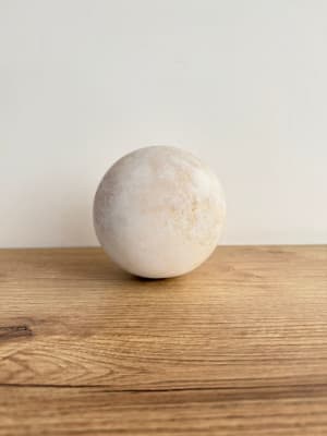ESFERA DECORATIVA TIPO MÁRMOL